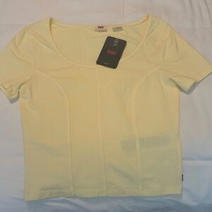 LEVI'S Basic Yellow Tee